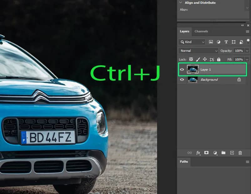 Car Photos in Photoshop