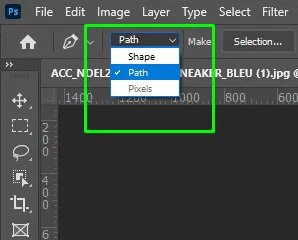 how to create path in photoshop